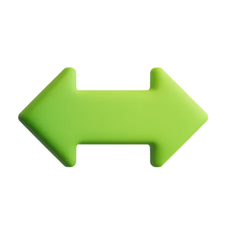 Arrow left and right  3D Icon