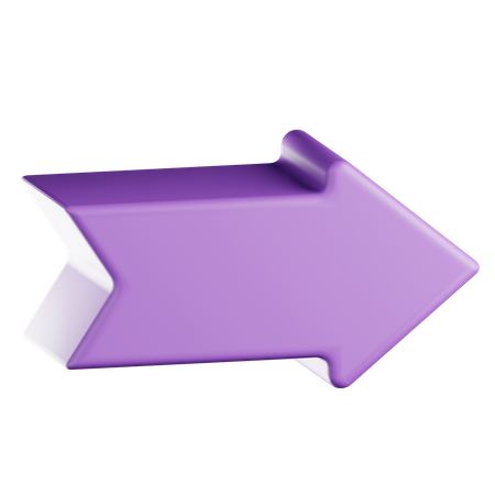 Arrow Pointing Right  3D Icon