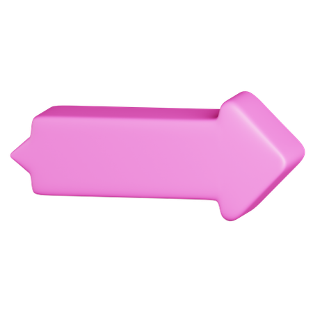 Arrow Pointing Right  3D Icon