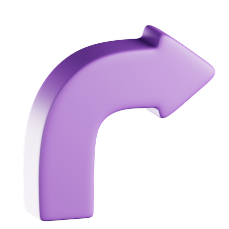 Arrow Pointing To The Right  3D Icon