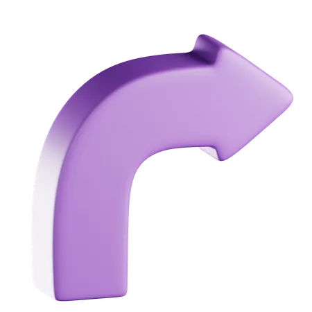 Arrow Pointing To The Right  3D Icon
