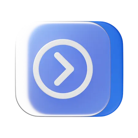 Arrow Right  3D Icon