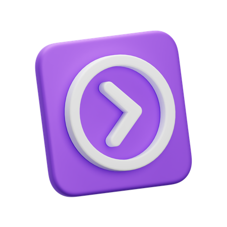 Arrow Right  3D Icon