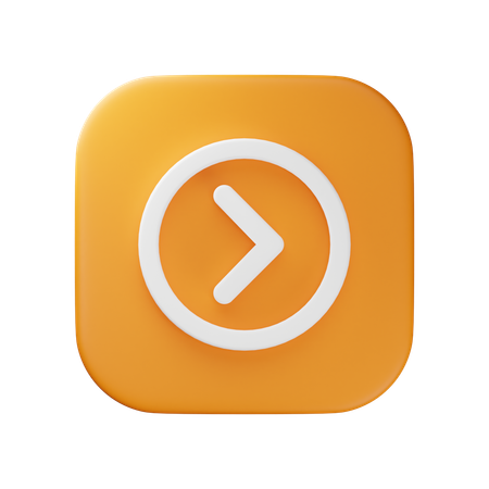 Arrow Right  3D Icon