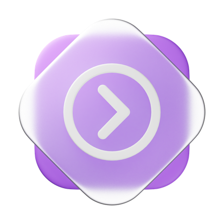 Arrow Right  3D Icon