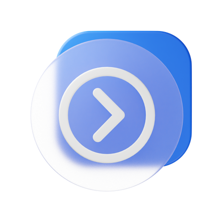 Arrow Right  3D Icon