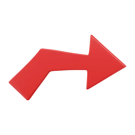 Arrow Right  3D Icon