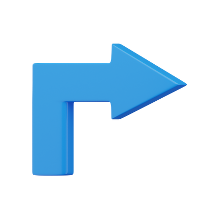 Arrow Right  3D Icon