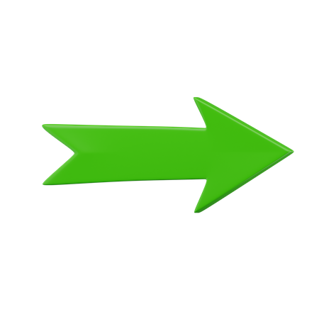 Arrow Right  3D Icon