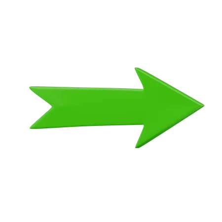 Arrow Right  3D Icon