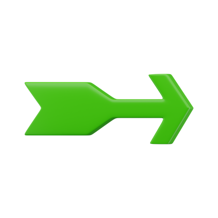 Arrow Right  3D Icon