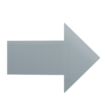 Arrow Right  3D Icon