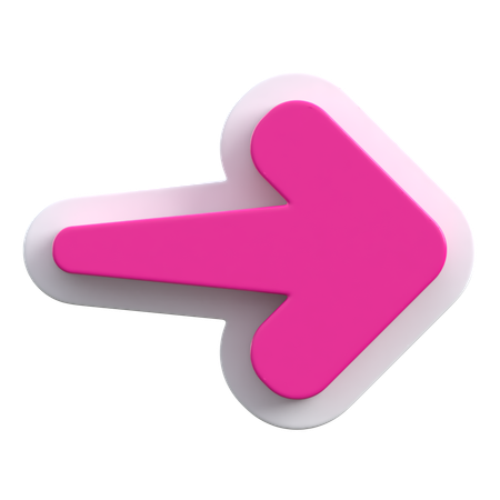 Arrow Right  3D Icon
