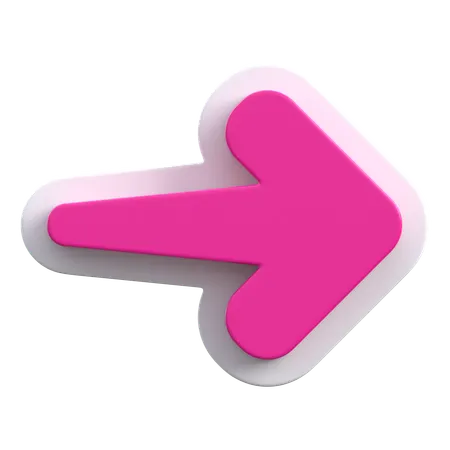 Arrow Right  3D Icon