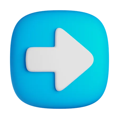 Arrow Right  3D Icon