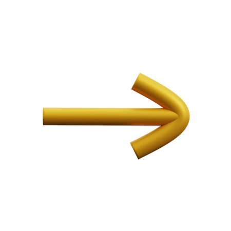 Arrow Right  3D Icon
