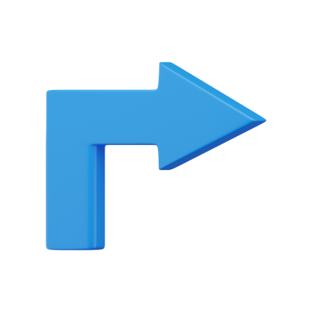 Arrow Right  3D Icon