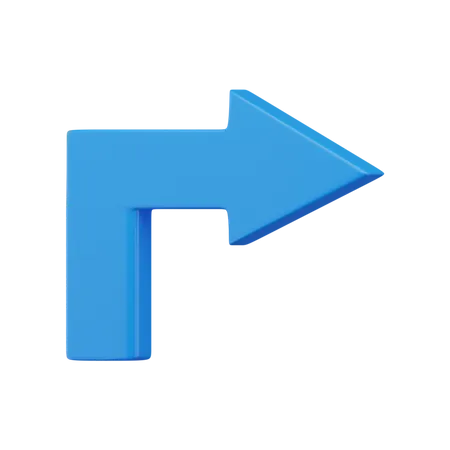 Arrow Right  3D Icon