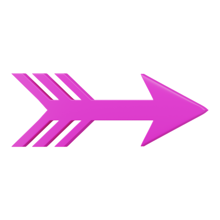 Arrow Right  3D Icon