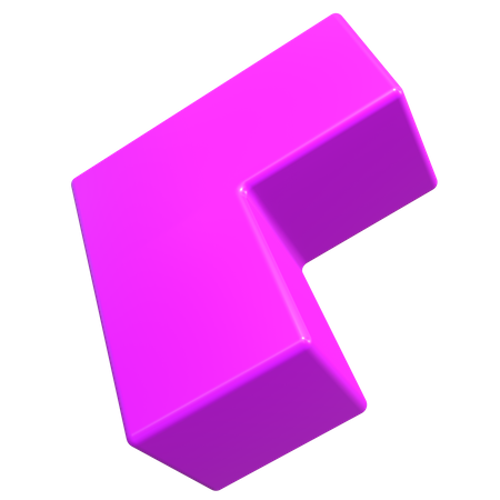 Arrow Shape  3D Icon