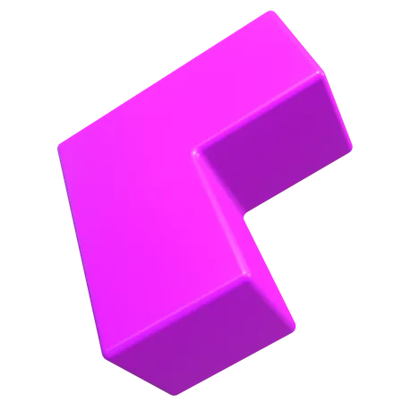 Arrow Shape  3D Icon