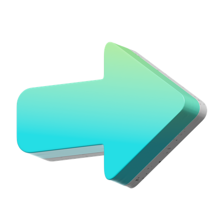 Arrow Shape  3D Icon