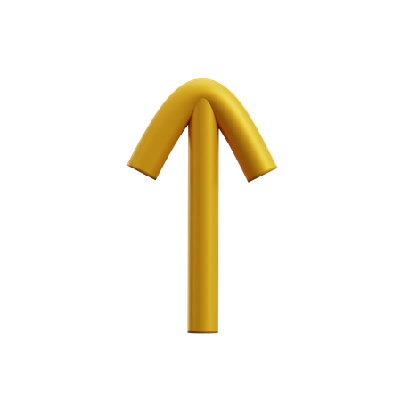 Arrow Up  3D Icon