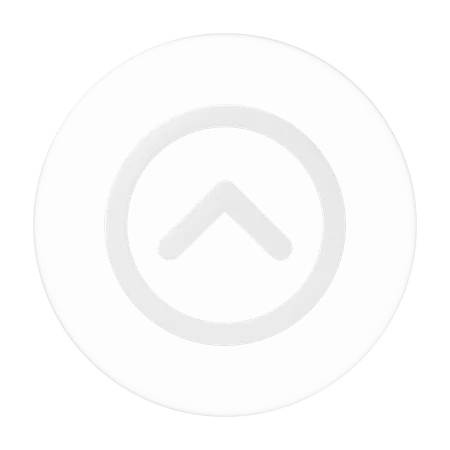 Arrow Up  3D Icon