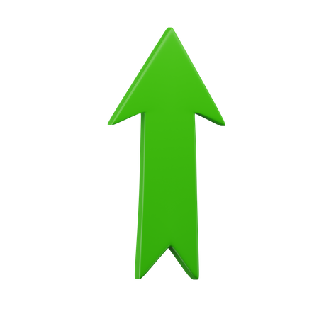 Arrow Up  3D Icon