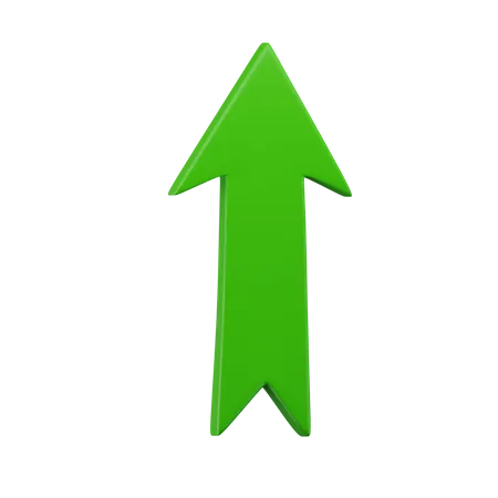 Arrow Up  3D Icon