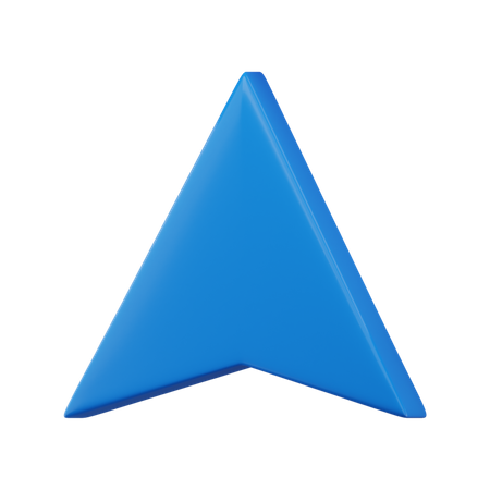 Arrow Up  3D Icon