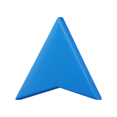 Arrow Up  3D Icon