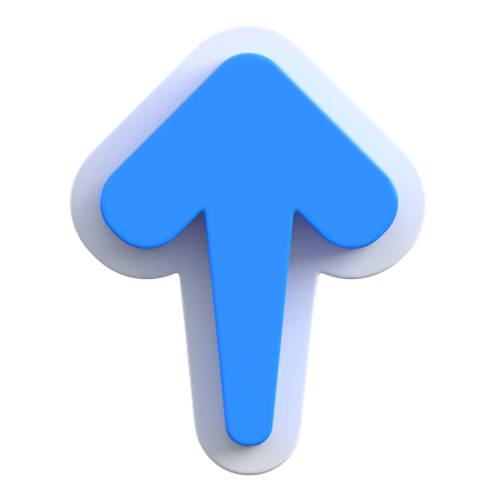 Arrow Up  3D Icon