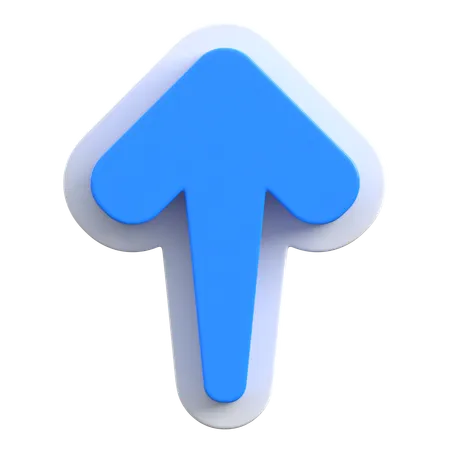 Arrow Up  3D Icon