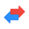 left-right emoji 3d