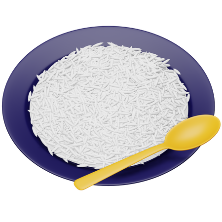 Arroz  3D Icon