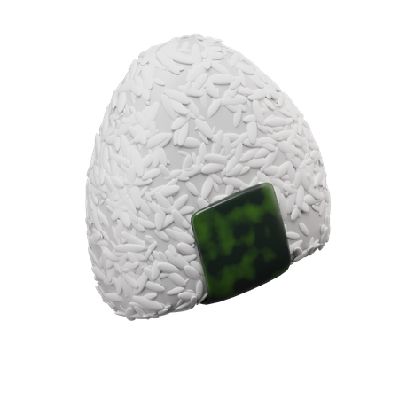 Arroz japonés  3D Icon