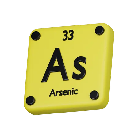 Arsenic Element 3 D Icon 3D Icon