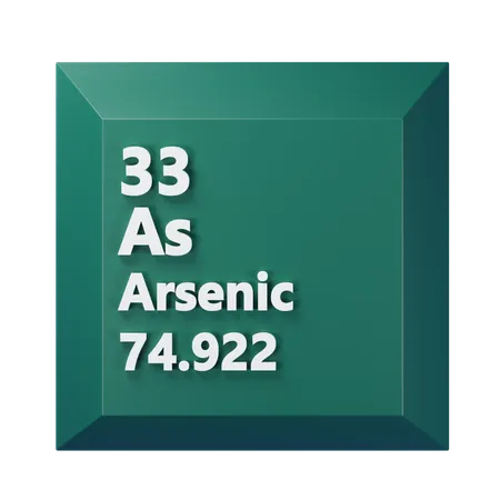 Arsénico  3D Icon