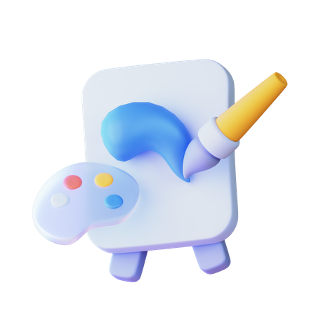 Kunst  3D Icon