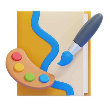 Art  3D Icon
