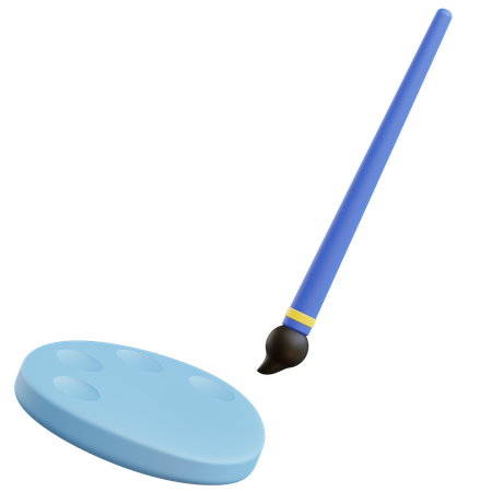 Art  3D Icon