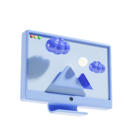 Art Display  3D Icon