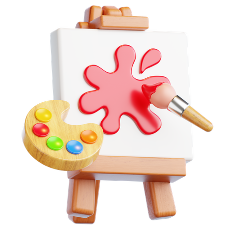 Art & Painting  3D Icon