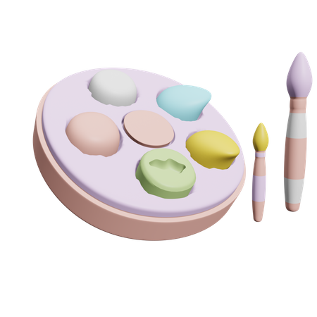 Art Palette  3D Icon