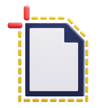 Artboard Tool  3D Icon