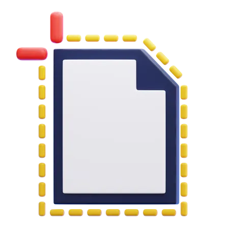 Artboard Tool  3D Icon