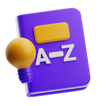 Artes da linguagem  3D Icon
