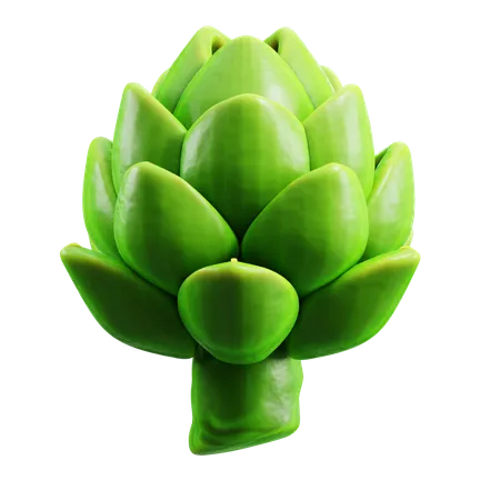 Artichoke  3D Icon