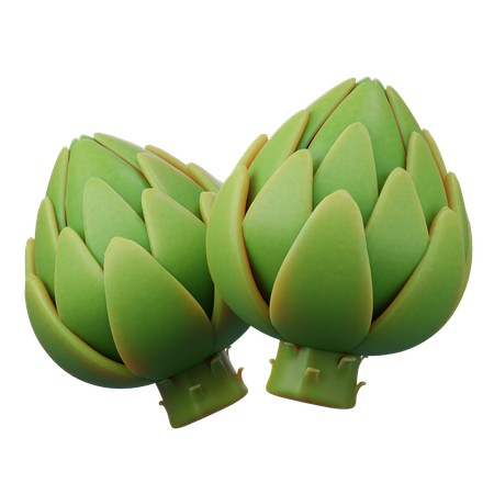 Artichoke  3D Icon